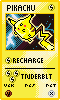 Pikachu Card by Wynn